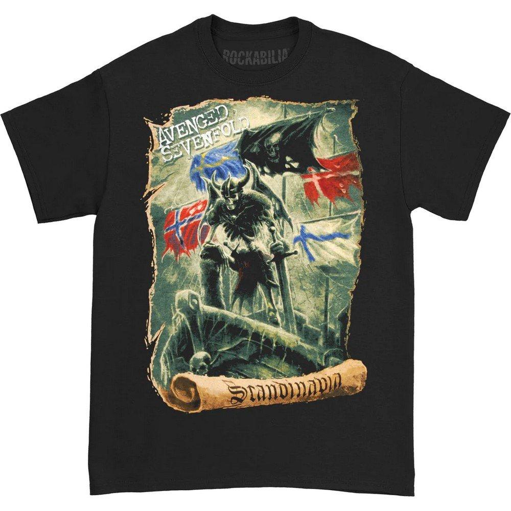 Scandinavia Tshirt Damen Schwarz S von Avenged Sevenfold