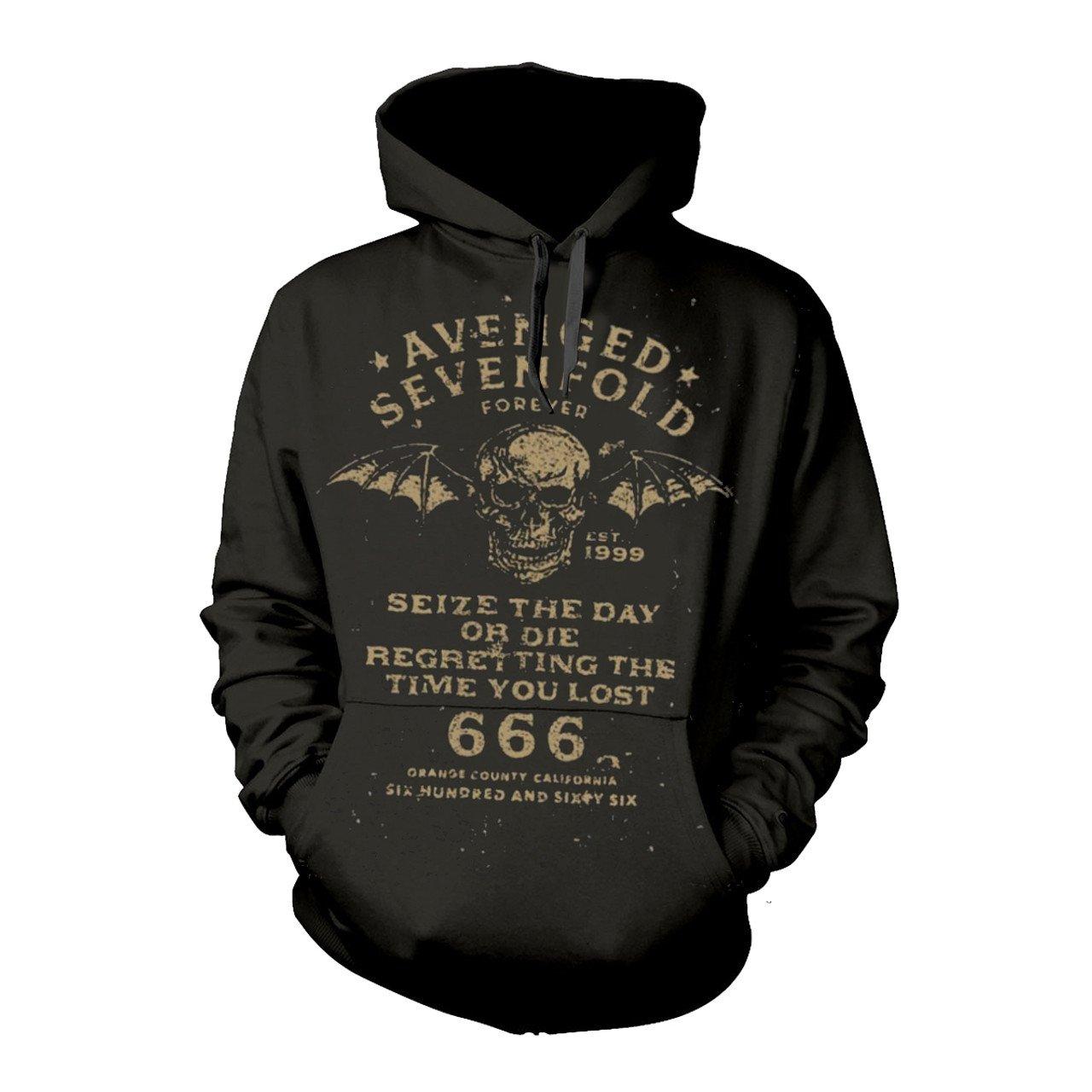 Seize The Day Kapuzenpullover Damen Schwarz M von Avenged Sevenfold