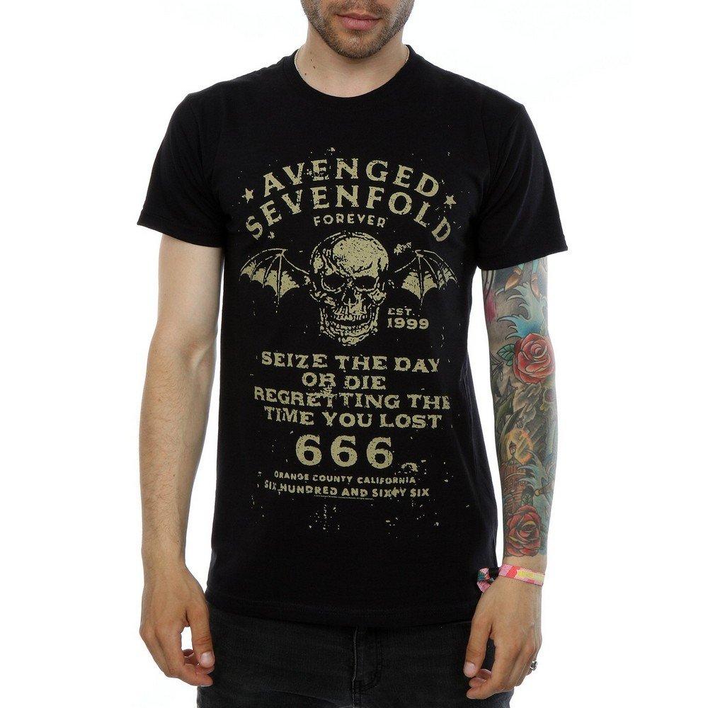 Seize The Day Tshirt Damen Schwarz XL von Avenged Sevenfold