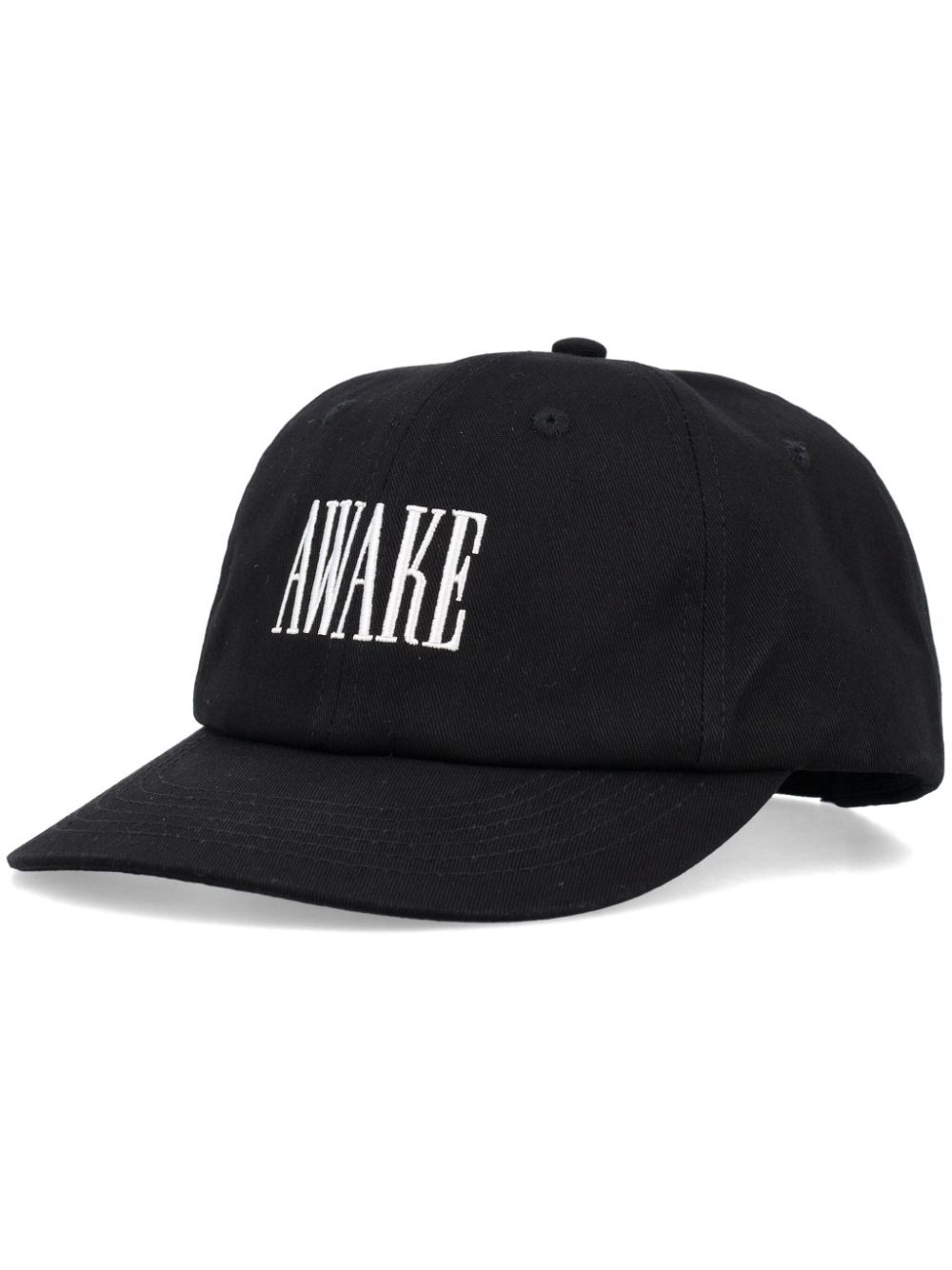 Awake NY logo-embroidered baseball cap - Black von Awake NY