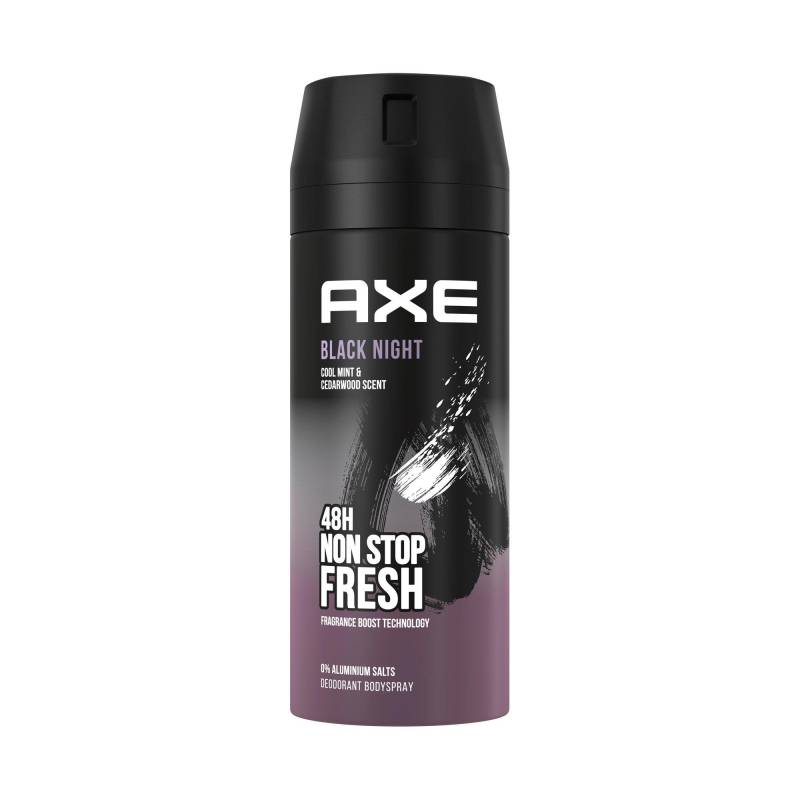 Deodorant & Bodyspray Black Night Ohne Aluminiumsalze Damen  150 ml von AXE