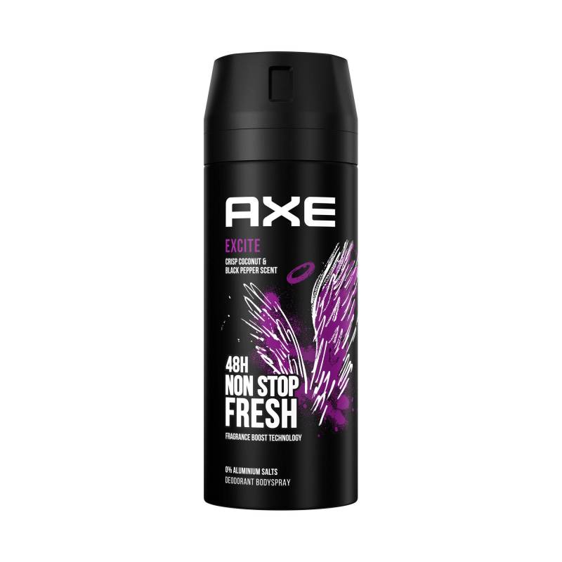 Deodorant & Bodyspray Excite Ohne Aluminiumsalze Unisex  150 ml von AXE