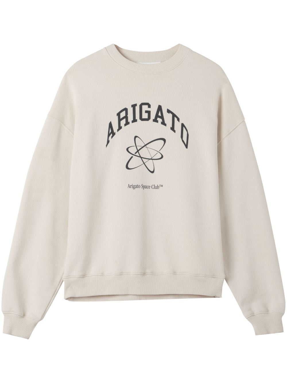 Axel Arigato Arigato Space Club logo print sweatshirt - Neutrals von Axel Arigato