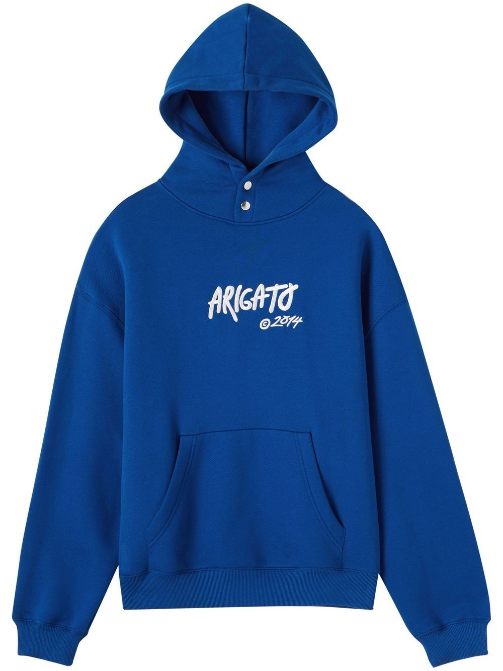 Axel Arigato Arigato Tag organic cotton hoodie - Blue von Axel Arigato