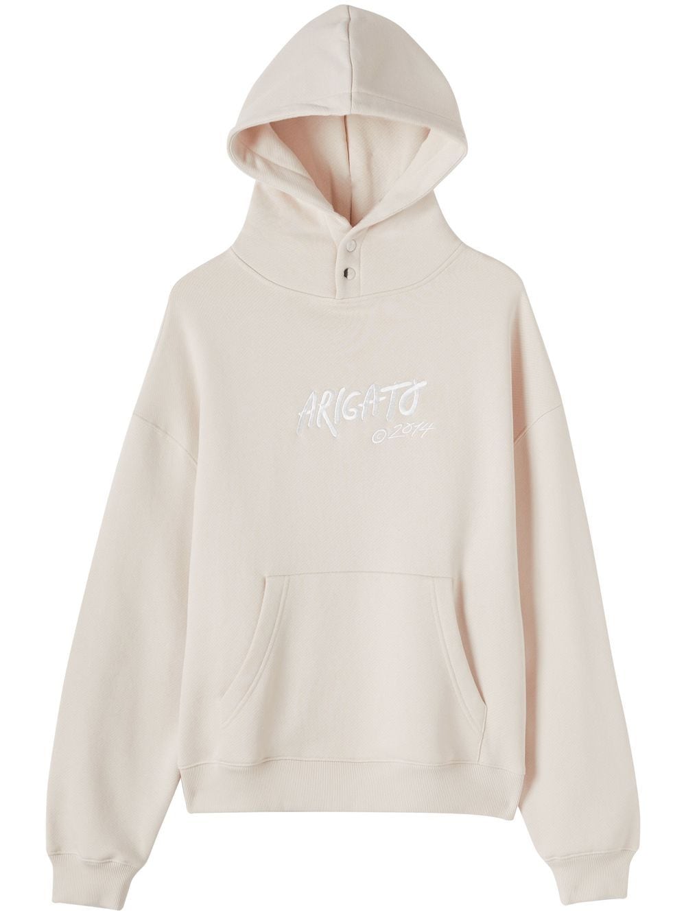 Axel Arigato Arigato Tag organic cotton hoodie - Neutrals von Axel Arigato