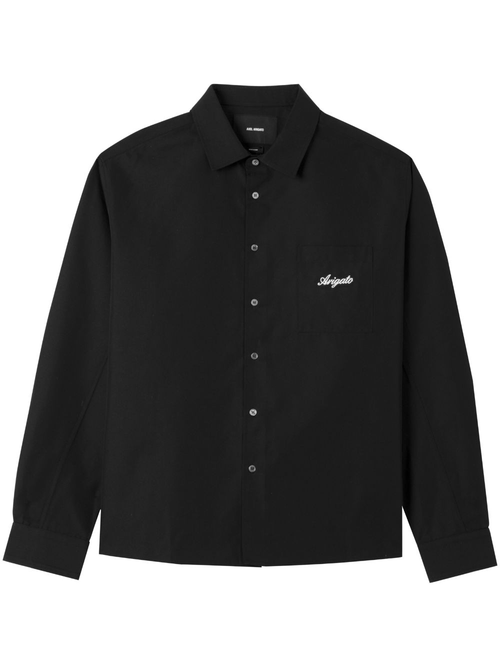 Axel Arigato Flow logo-print overshirt - Black von Axel Arigato