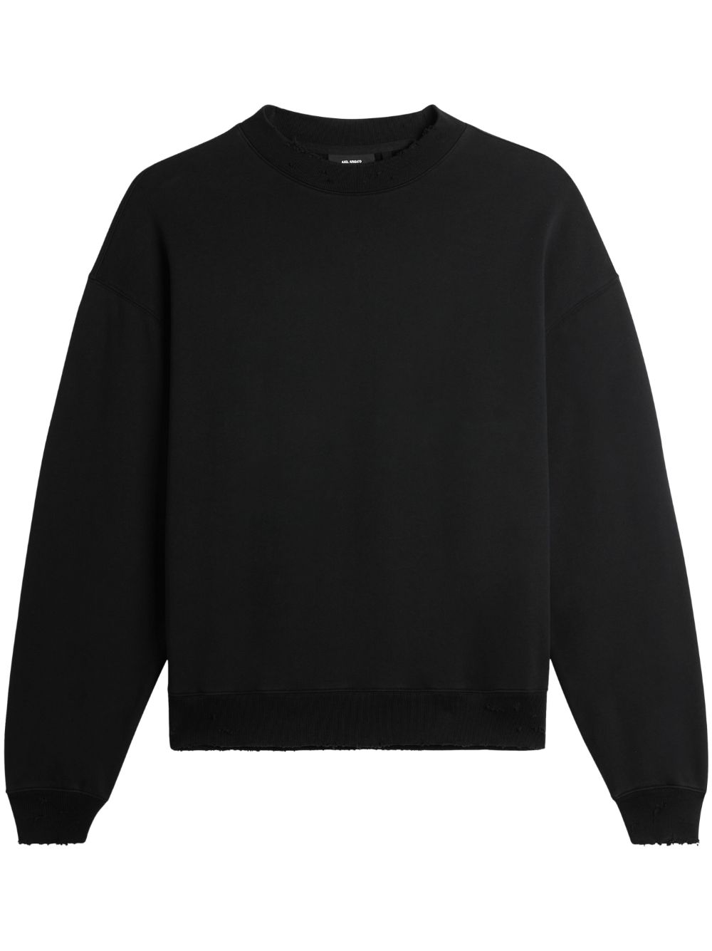 Axel Arigato Vista organic cotton sweatshirt - Black von Axel Arigato