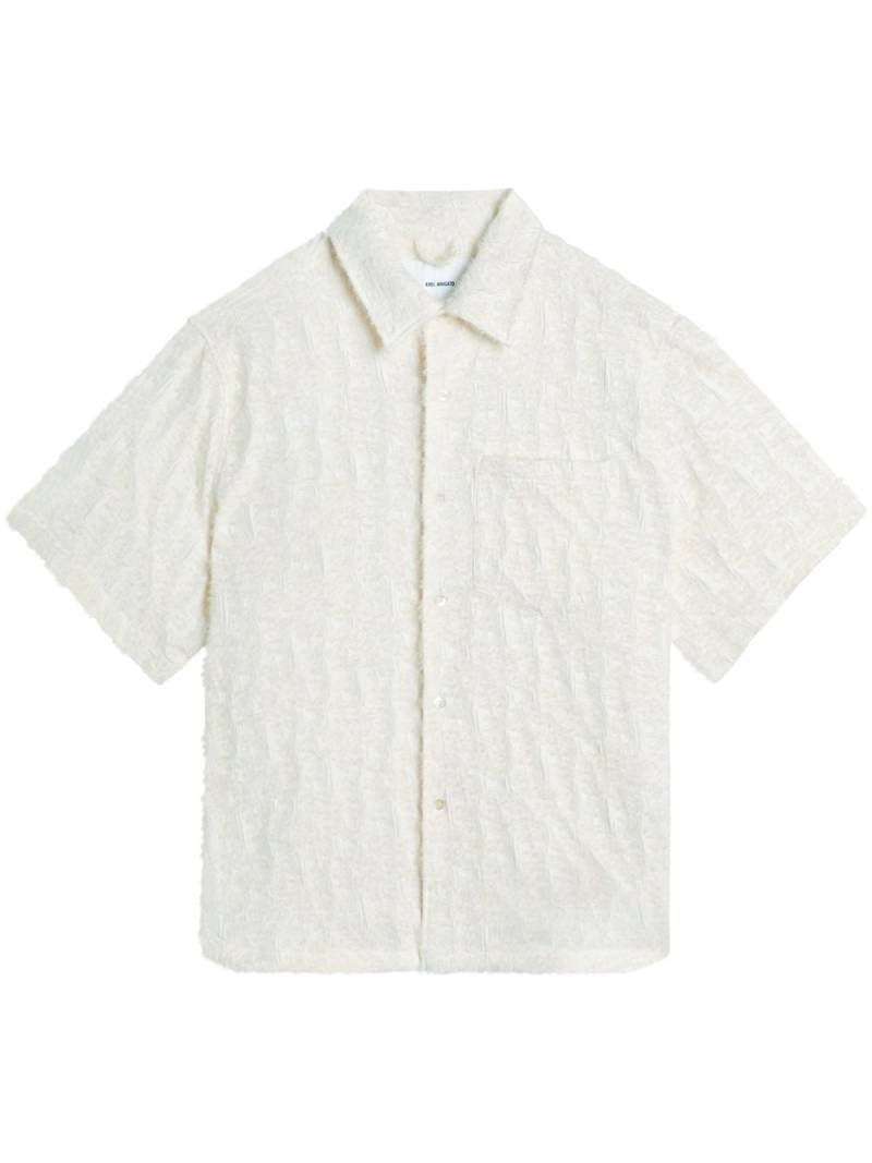 Axel Arigato Wade Bubble cotton shirt - Neutrals von Axel Arigato