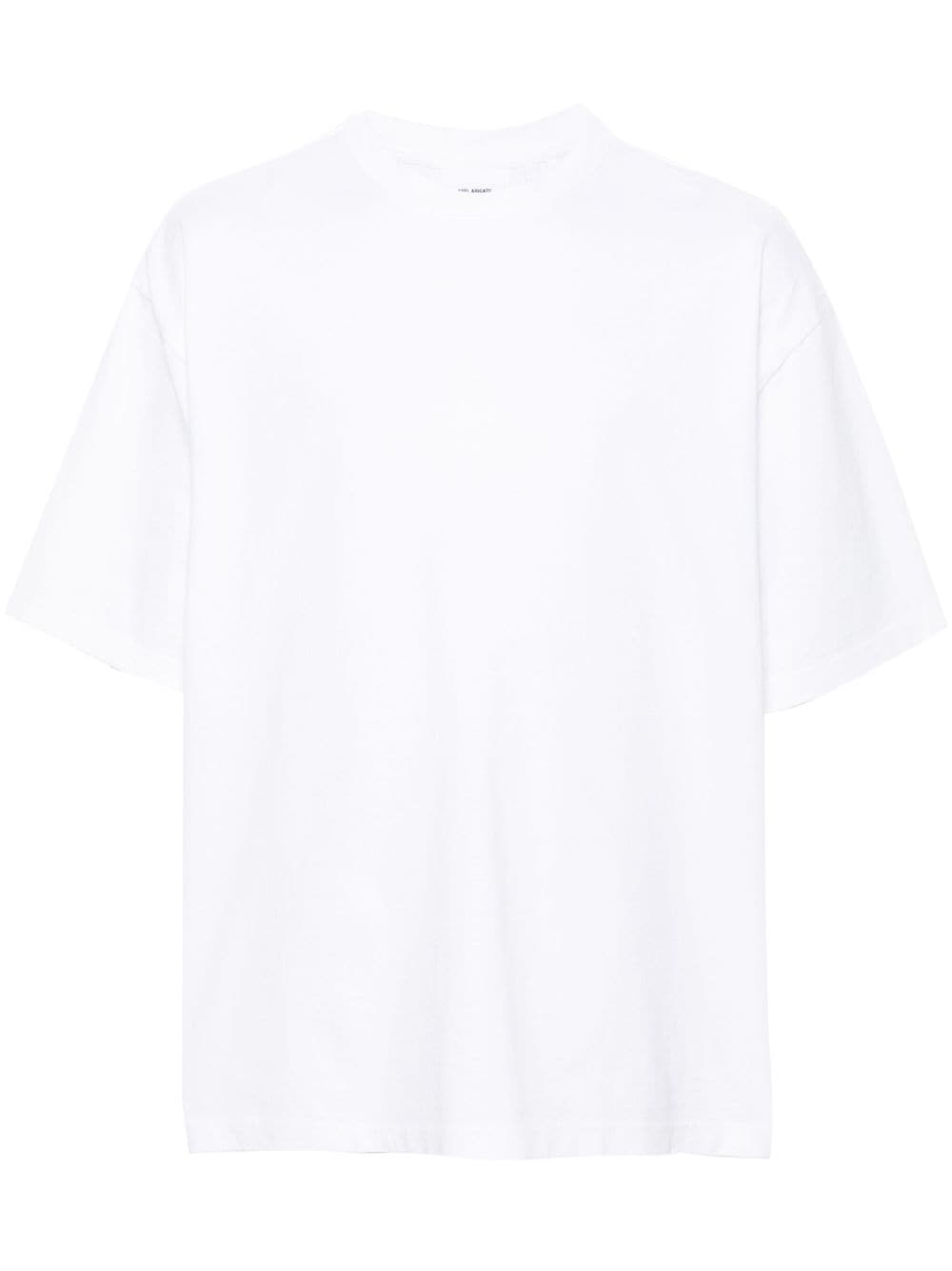 Axel Arigato distressed-finish organic cotton T-shirt - White von Axel Arigato
