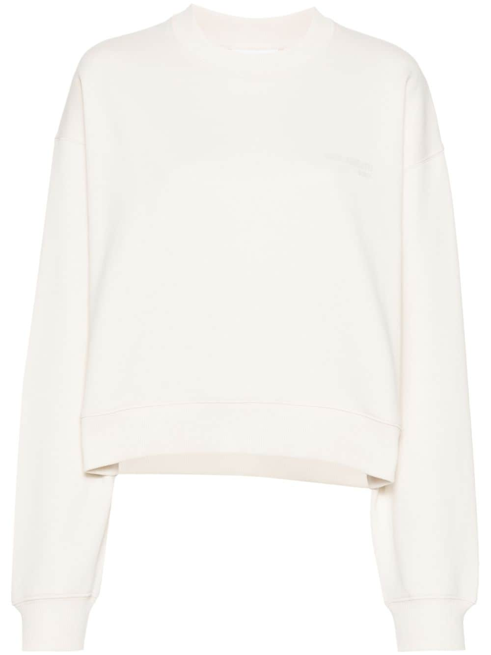 Axel Arigato logo-print cotton sweatshirt - Neutrals von Axel Arigato