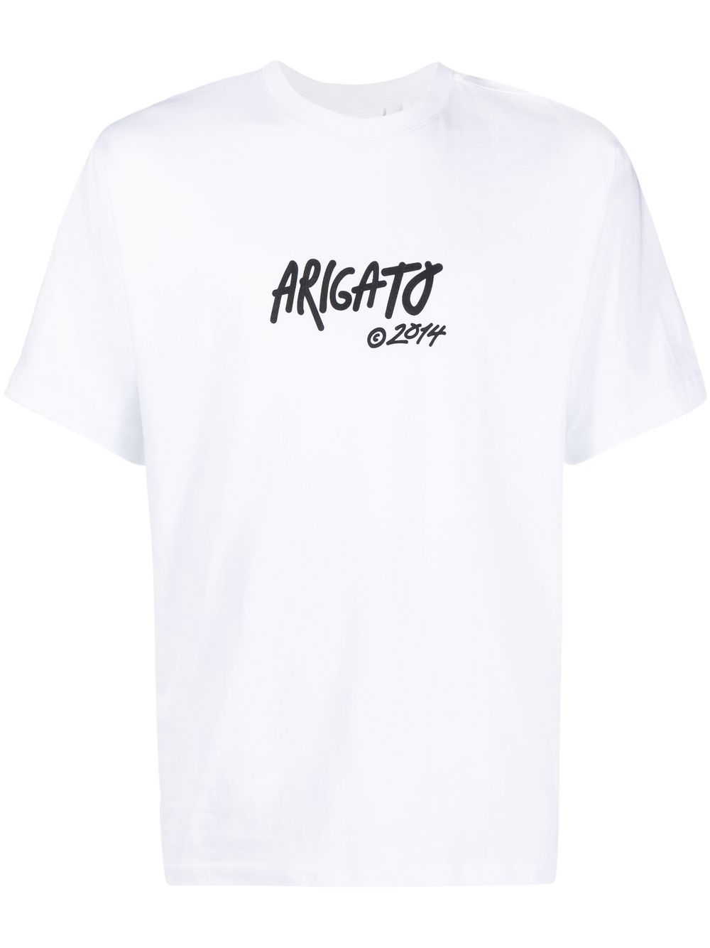 Axel Arigato logo-print short-sleeve T-shirt - White von Axel Arigato