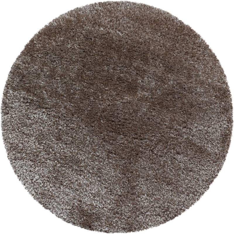 Ayyildiz Teppiche Hochflor-Teppich »BRILLIANT 4200«, rund, 50 mm Höhe, auch in rechteckig, Langflor, Shaggy, Wohnzimmer von Ayyildiz Teppiche