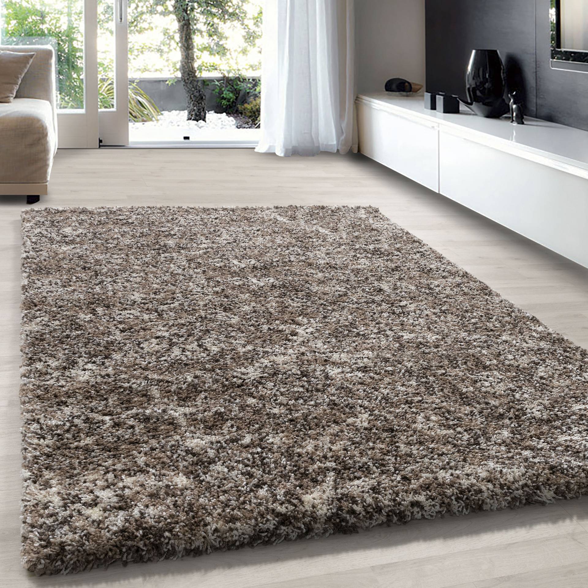 Ayyildiz Teppiche Hochflor-Teppich »Enjoy Shaggy«, rechteckig, 50 mm Höhe, auch als Läufer, Shaggy, Langflor, meliert, Wohnzimmer Ayyildiz Teppiche Hochflor-Teppich »Enjoy Shaggy«, rechteckig, 50 mm Höhe, auch als Läufer, Shaggy, Langflor, meliert, Wohnzimmer von Ayyildiz Teppiche