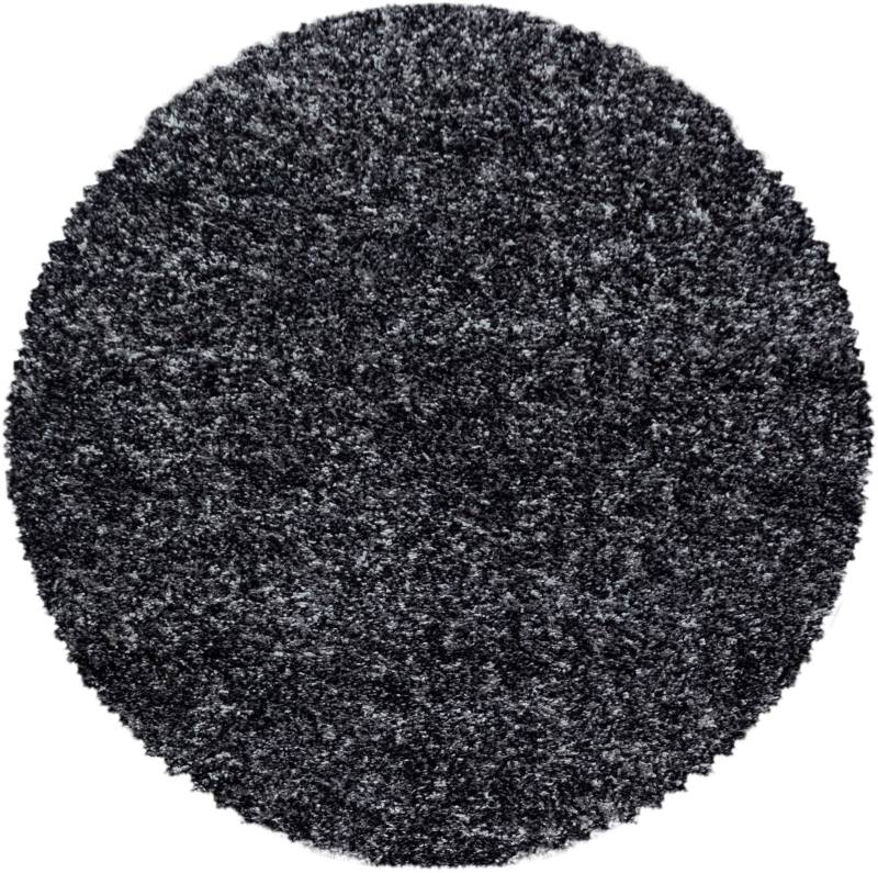 Ayyildiz Teppiche Hochflor-Teppich »Enjoy Shaggy«, rund, 50 mm Höhe, melierter Langflor, Wohnzimmer von Ayyildiz Teppiche