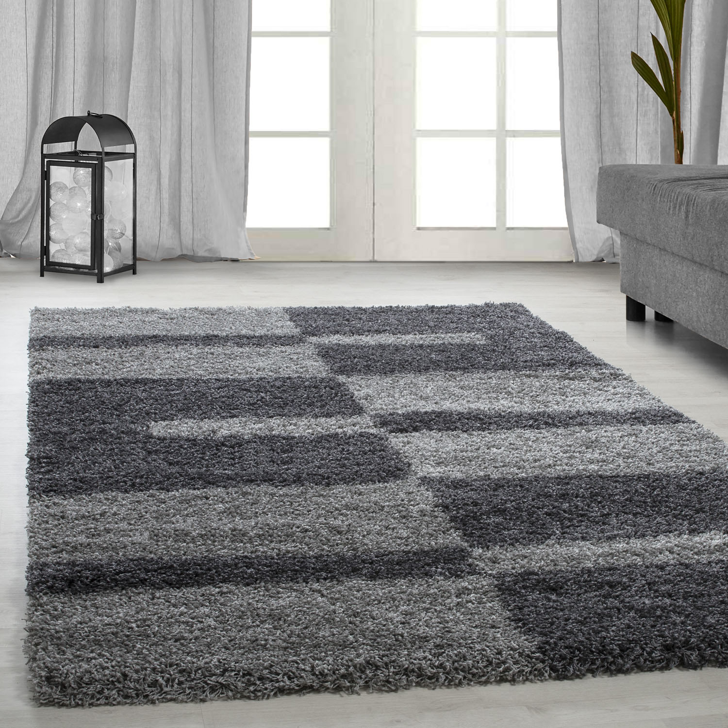 Ayyildiz Teppiche Hochflor-Teppich »Gala Shaggy 2505«, rechteckig, 30 mm Höhe, Langflor, Läufer, alle Räume, Wohnzimmer von Ayyildiz Teppiche