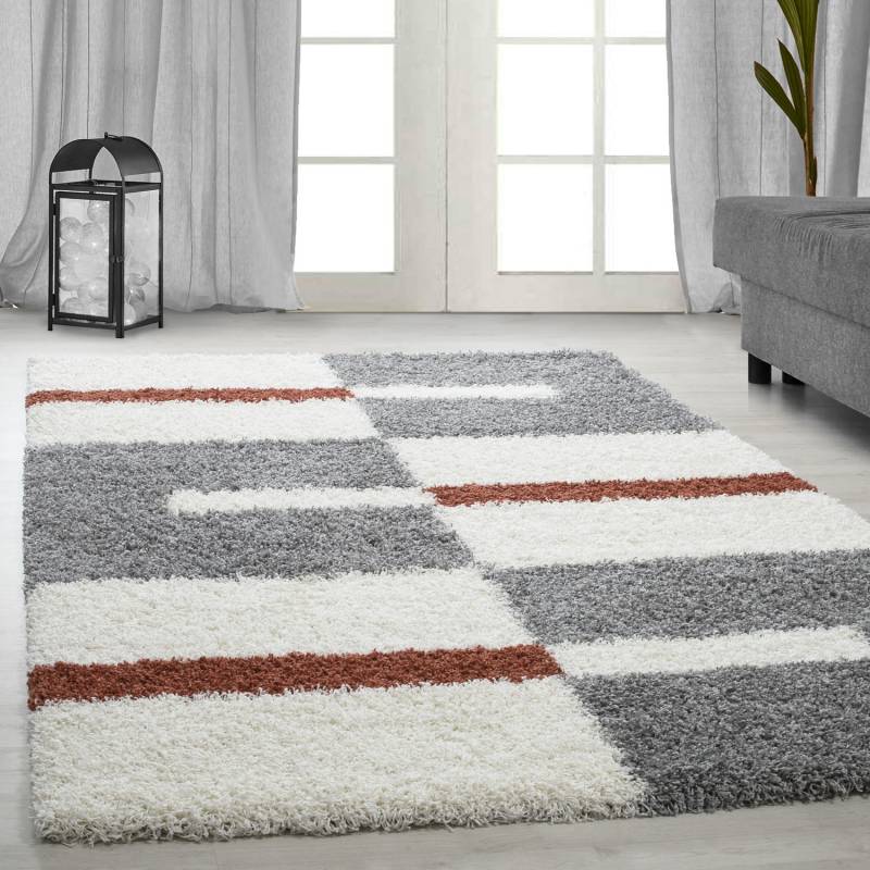 Ayyildiz Teppiche Hochflor-Teppich »Gala Shaggy 2505«, rechteckig, 30 mm Höhe, Langflor, Läufer, alle Räume, Wohnzimmer von Ayyildiz Teppiche
