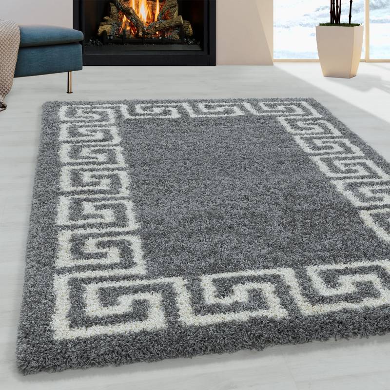 Ayyildiz Teppiche Hochflor-Teppich »HERA 3301«, rechteckig, 50 mm Höhe, Wohnzimmer von Ayyildiz Teppiche