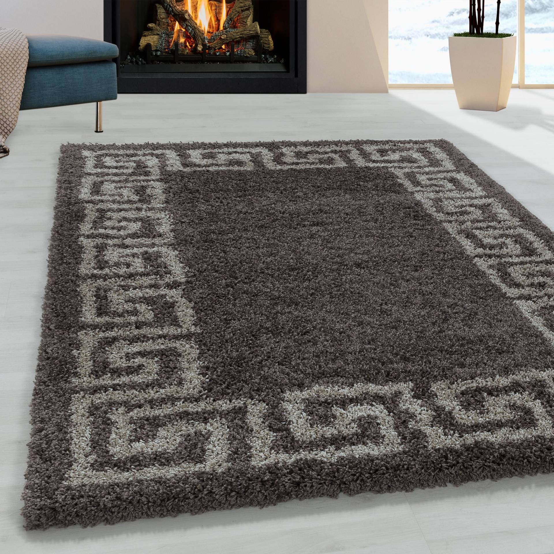 Ayyildiz Teppiche Hochflor-Teppich »HERA 3301«, rechteckig, 50 mm Höhe, Wohnzimmer Ayyildiz Teppiche Hochflor-Teppich »HERA 3301«, rechteckig, 50 mm Höhe, Wohnzimmer von Ayyildiz Teppiche