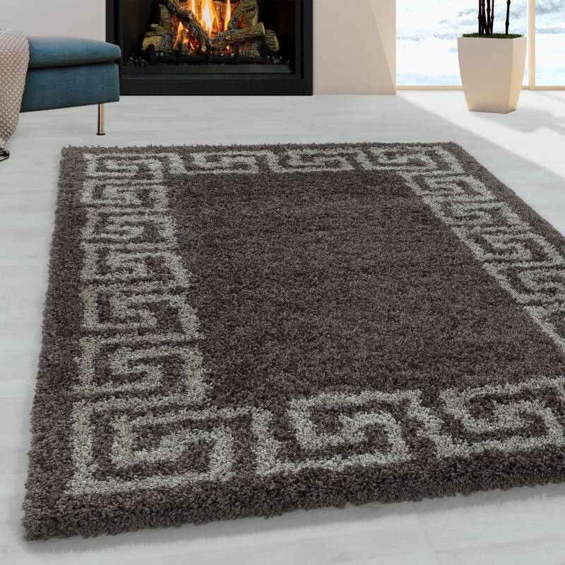 Ayyildiz Teppiche Hochflor-Teppich »HERA 3301«, rechteckig, 50 mm Höhe, Wohnzimmer von Ayyildiz Teppiche