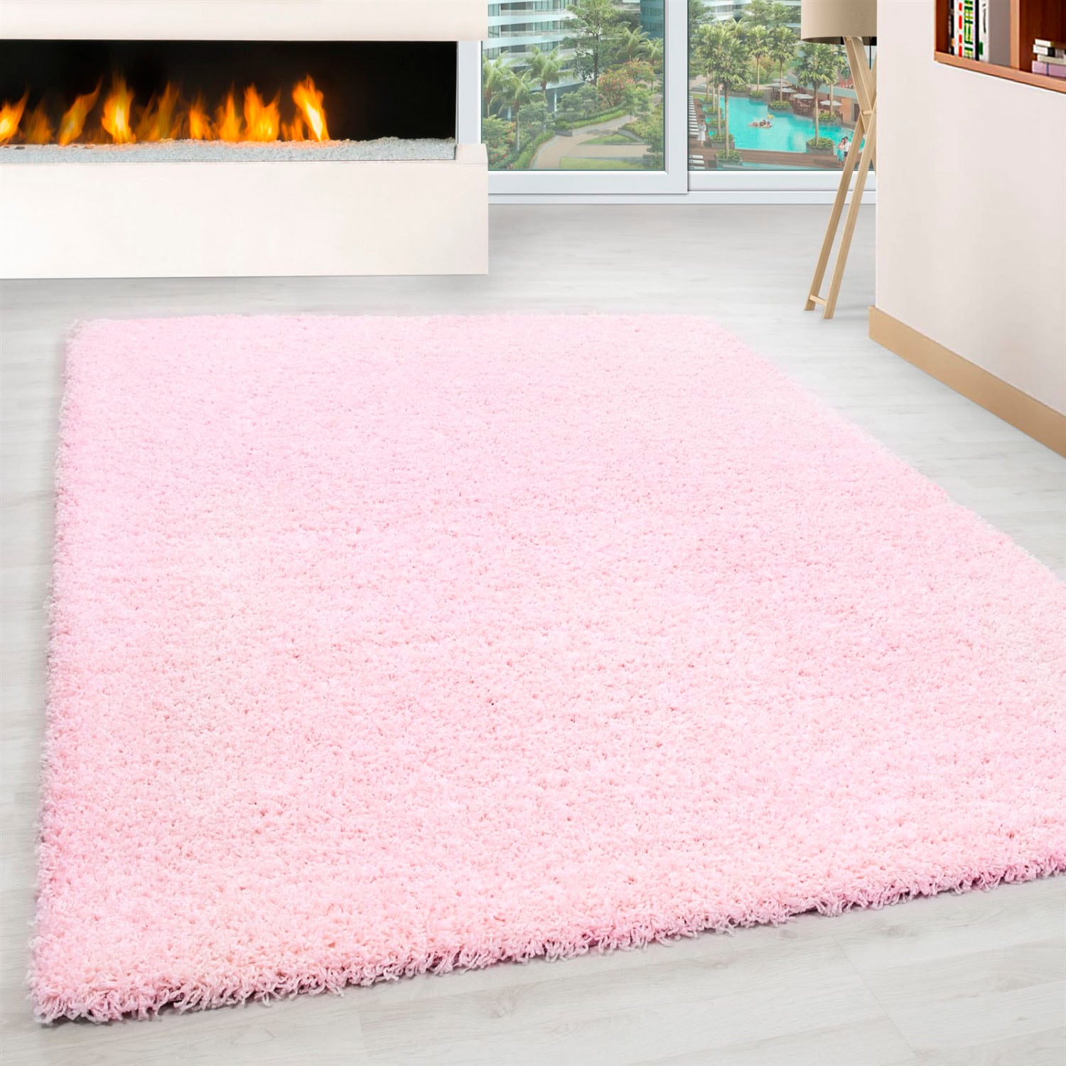 Ayyildiz Teppiche Hochflor-Teppich »Life Shaggy 1500«, rechteckig, Langflor, uni, grosse Farbauswahl, robust, auch als Läufer und in rund von Ayyildiz Teppiche