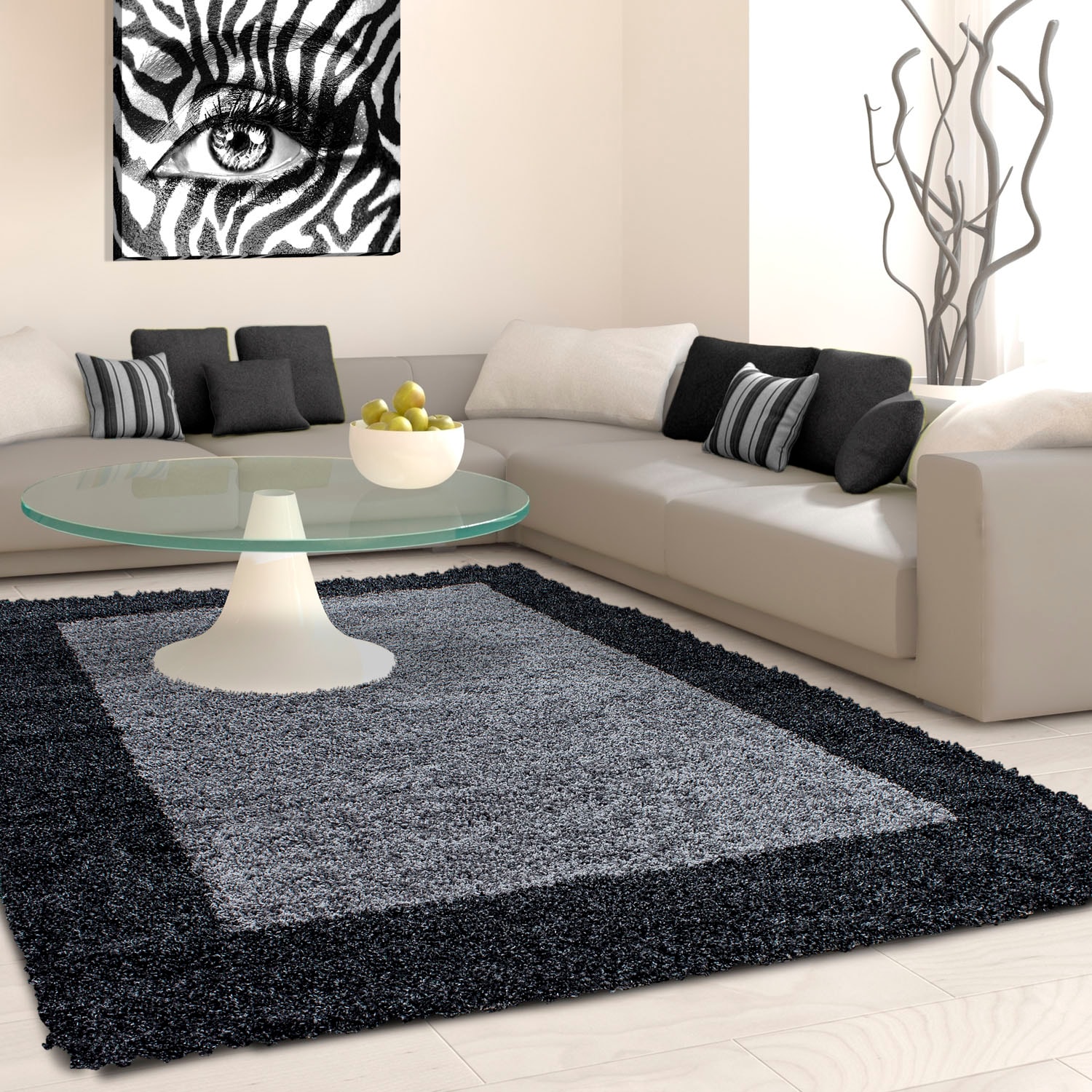 Ayyildiz Teppiche Hochflor-Teppich »Life Shaggy 1503«, rechteckig, 30 mm Höhe, als Läufer und in rund erhältlich, Shaggy, Langflor, Wohnzimmer Ayyildiz Teppiche Hochflor-Teppich »Life Shaggy 1503«, rechteckig, 30 mm Höhe, als Läufer und in rund erhältlich, Shaggy, Langflor, Wohnzimmer von Ayyildiz Teppiche