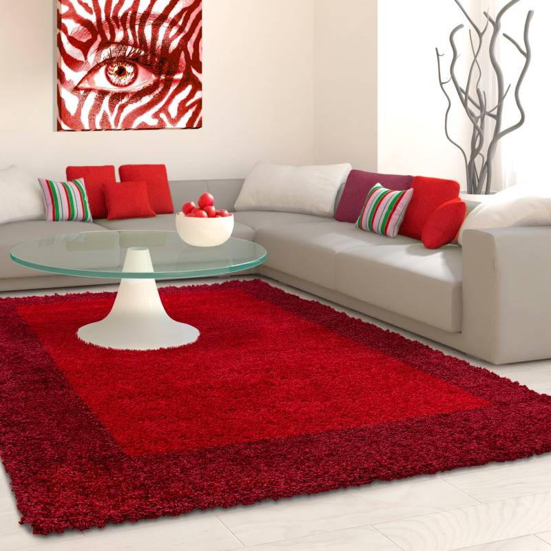 Ayyildiz Teppiche Hochflor-Teppich »Life Shaggy 1503«, rechteckig, 30 mm Höhe, als Läufer und in rund erhältlich, Shaggy, Langflor, Wohnzimmer von Ayyildiz Teppiche