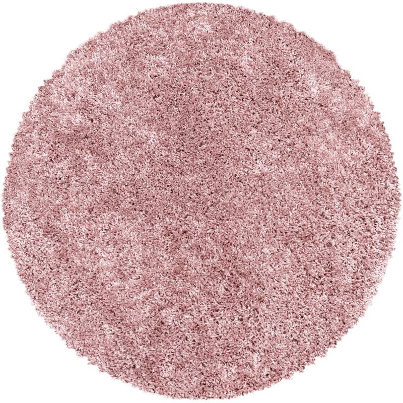 Ayyildiz Teppiche Hochflor-Teppich »SYDNEY 3000«, rund, 50 mm Höhe, Shaggy, Langflor, uni, auch rechteckig, Wohnzimmer von Ayyildiz Teppiche