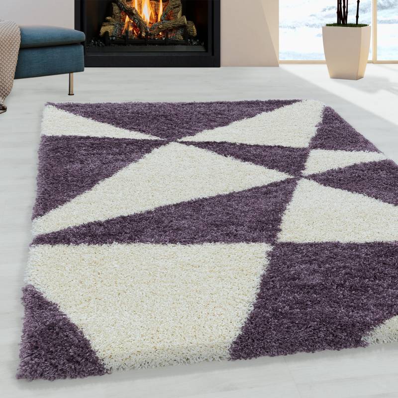 Ayyildiz Teppiche Hochflor-Teppich »TANGO 3101«, rechteckig, 50 mm Höhe, Wohnzimmer von Ayyildiz Teppiche