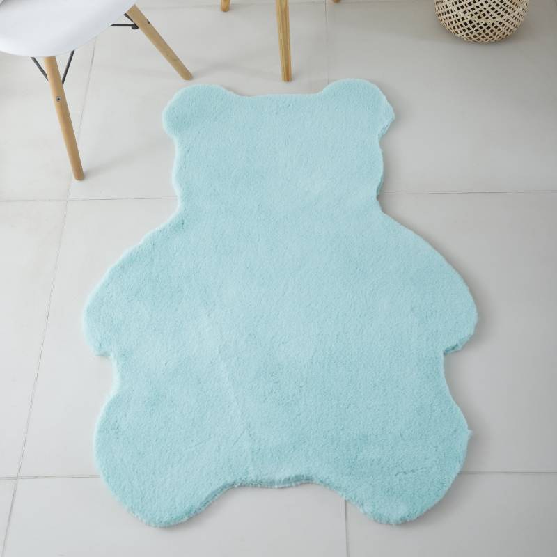 Ayyildiz Teppiche Designteppich »CATY 5303«, Motivform, 25 mm Höhe, Teddy, Besonders weich / Softflor /Kunstfell / waschbar von Ayyildiz Teppiche