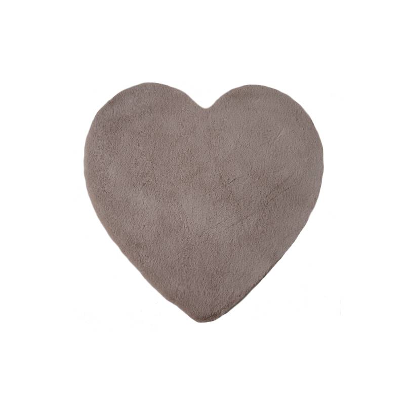 Ayyildiz Teppiche Designteppich »CATY 5304«, herzförmig, 25 mm Höhe, Besonders weich / Softflor / Kunstfell / waschbar von Ayyildiz Teppiche