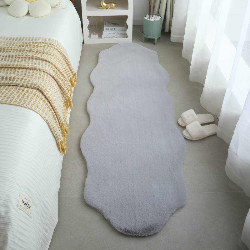 Ayyildiz Teppiche Designteppich »CATY 5308«, wolkenförmig, 25 mm Höhe, Besonders weich / Softflor / Kunstfell / waschbar von Ayyildiz Teppiche