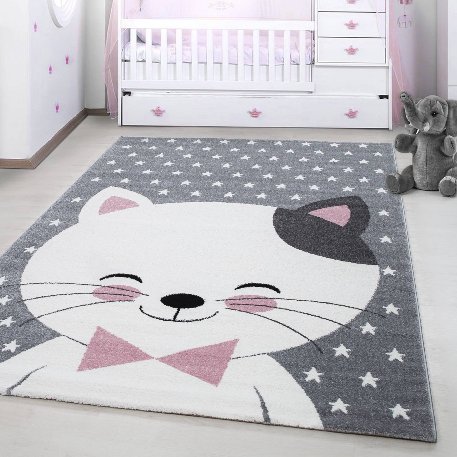 Ayyildiz Teppiche Kinderteppich »Kids 550«, rechteckig, 12 mm Höhe, auch in rund, Tiermotiv, Kurzflor Ayyildiz Teppiche Kinderteppich »Kids 550«, rechteckig, 12 mm Höhe, auch in rund, Tiermotiv, Kurzflor von Ayyildiz Teppiche