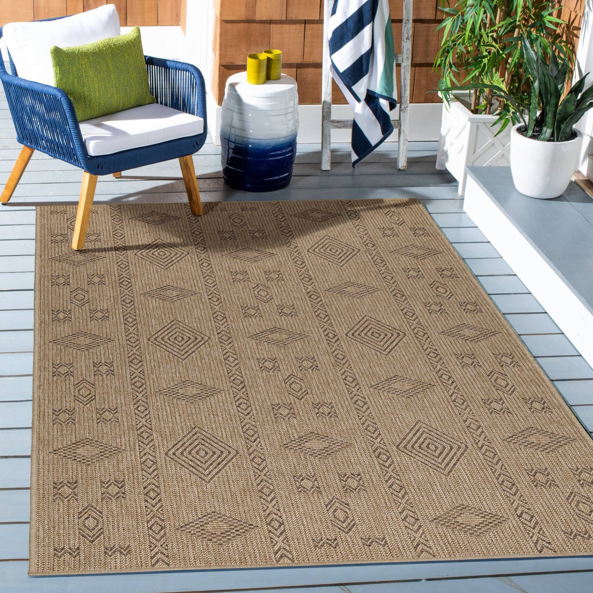 Ayyildiz Teppiche Outdoorteppich »DHAKA 8711«, rechteckig, 5 mm Höhe, Läufer / Pflegeleicht / Strapazierfähig / In- und Outdoor geeignet Ayyildiz Teppiche Outdoorteppich »DHAKA 8711«, rechteckig, 5 mm Höhe, Läufer / Pflegeleicht / Strapazierfähig / In- und Outdoor geeignet von Ayyildiz Teppiche