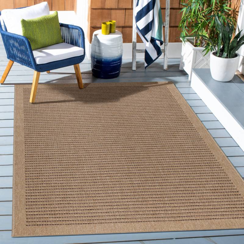 Ayyildiz Teppiche Outdoorteppich »DHAKA 8712«, rechteckig, 5 mm Höhe, Läufer / Pflegeleicht / Strapazierfähig / In- und Outdoor geeignet von Ayyildiz Teppiche