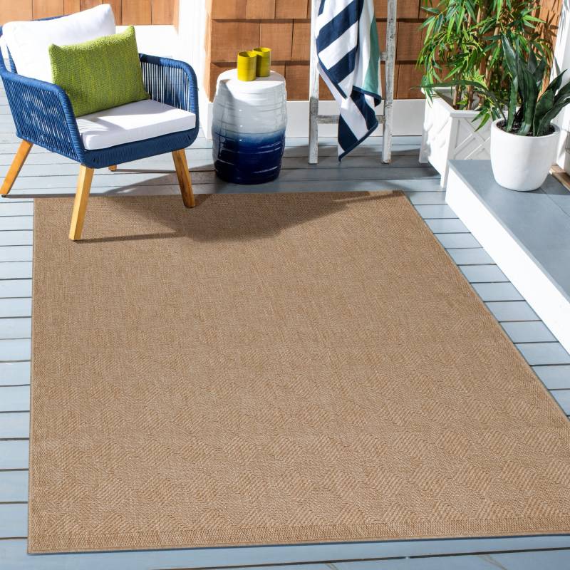 Ayyildiz Teppiche Outdoorteppich »DHAKA 8713«, rechteckig, 5 mm Höhe, Läufer / Pflegeleicht / Strapazierfähig / In- und Outdoor geeignet von Ayyildiz Teppiche