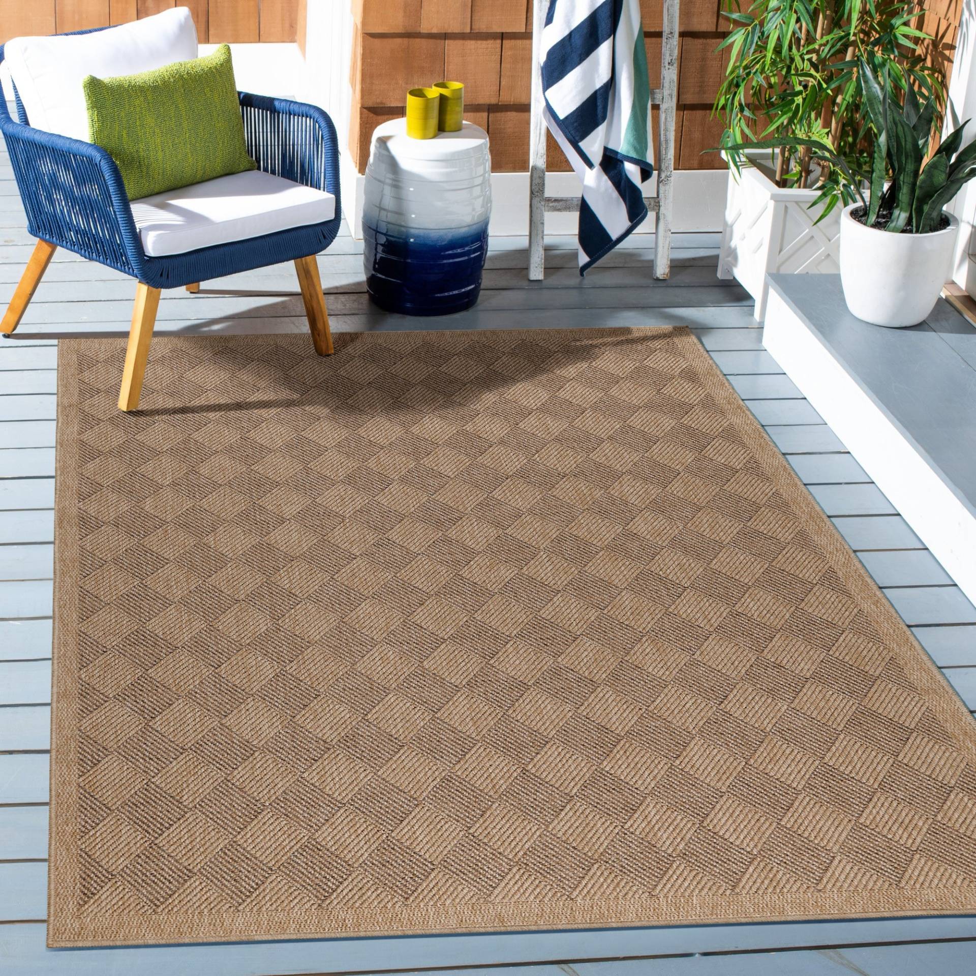 Ayyildiz Teppiche Outdoorteppich »DHAKA 8713«, rechteckig, 5 mm Höhe, Läufer / Pflegeleicht / Strapazierfähig / In- und Outdoor geeignet Ayyildiz Teppiche Outdoorteppich »DHAKA 8713«, rechteckig, 5 mm Höhe, Läufer / Pflegeleicht / Strapazierfähig / In- und Outdoor geeignet von Ayyildiz Teppiche