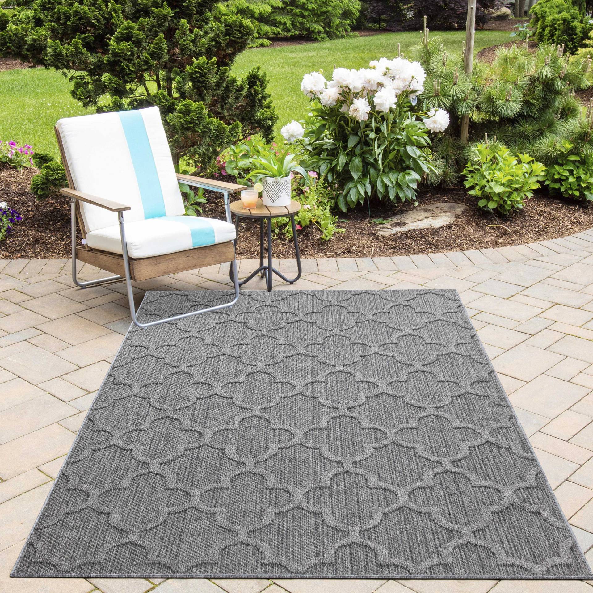 Ayyildiz Teppiche Outdoorteppich »PATARA 4951«, rechteckig, 8 mm Höhe, Läufer / Pflegeleicht / Strapazierfähig / In- und Outdoor geeignet von Ayyildiz Teppiche