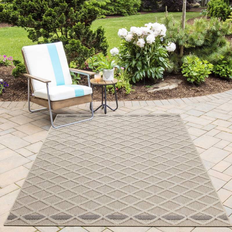 Ayyildiz Teppiche Outdoorteppich »PATARA 4953«, rechteckig, 8 mm Höhe, Läufer / Pflegeleicht / Strapazierfähig / In- und Outdoor geeignet von Ayyildiz Teppiche