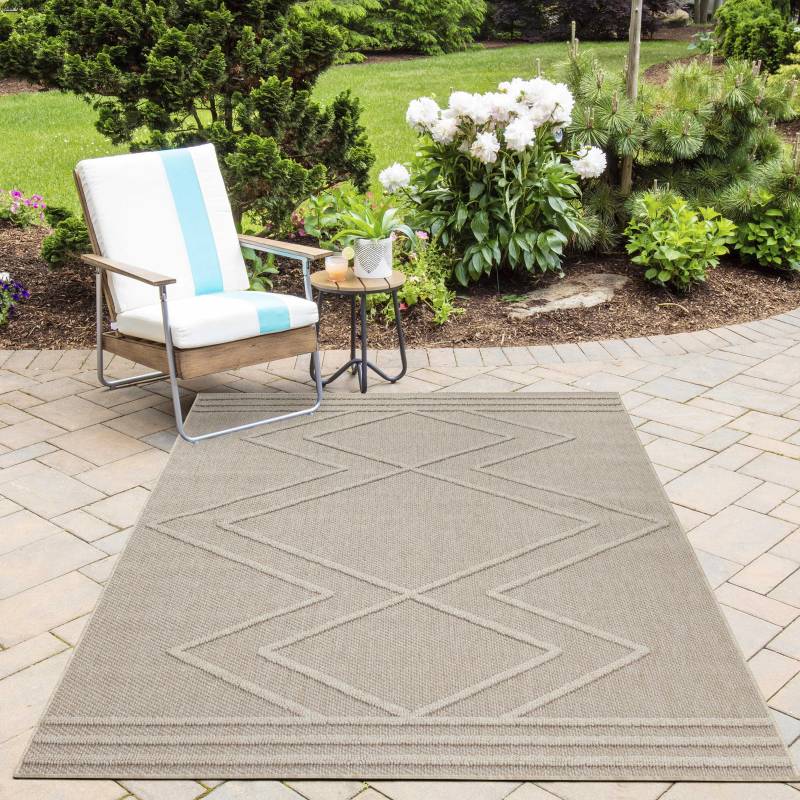 Ayyildiz Teppiche Outdoorteppich »PATARA 4954«, rechteckig, 8 mm Höhe, Läufer / Pflegeleicht / Strapazierfähig / In- und Outdoor geeignet von Ayyildiz Teppiche