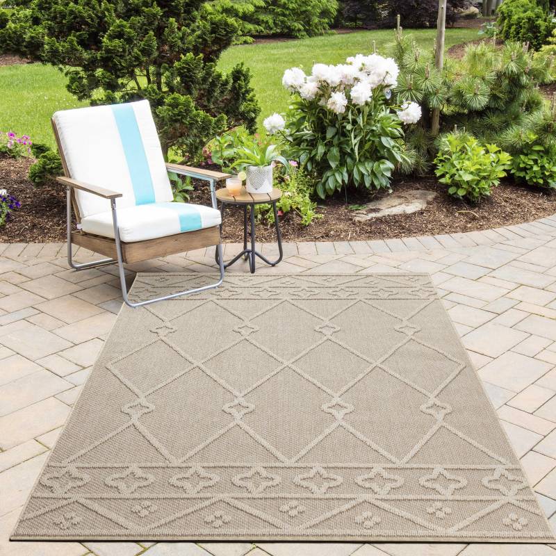 Ayyildiz Teppiche Outdoorteppich »PATARA 4955«, rechteckig, 8 mm Höhe, Läufer / Pflegeleicht / Strapazierfähig / In- und Outdoor geeignet von Ayyildiz Teppiche