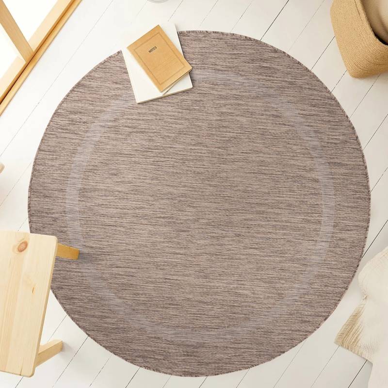 Ayyildiz Teppiche Outdoorteppich »RELAX 4311«, rund, 5 mm Höhe, pflegeleicht, robust, In- und Outdoor geeignet, grosse Farbauswahl von Ayyildiz Teppiche