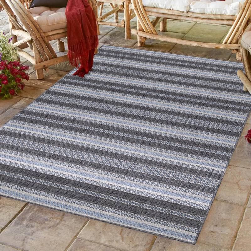 Ayyildiz Teppiche Outdoorteppich »SUNNY 4411«, rechteckig, 5 mm Höhe, Läufer / Pflegeleicht / Strapazierfähig / In- und Outdoor geeignet von Ayyildiz Teppiche
