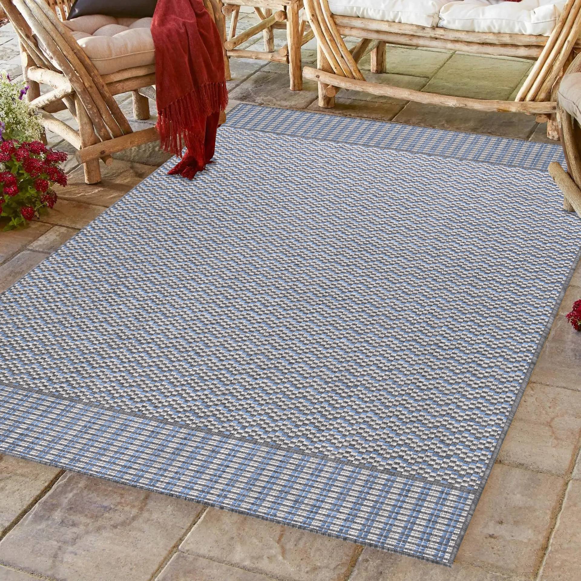 Ayyildiz Teppiche Outdoorteppich »SUNNY 4419«, rechteckig, 5 mm Höhe, Läufer / Pflegeleicht / Strapazierfähig / In- und Outdoor geeignet von Ayyildiz Teppiche