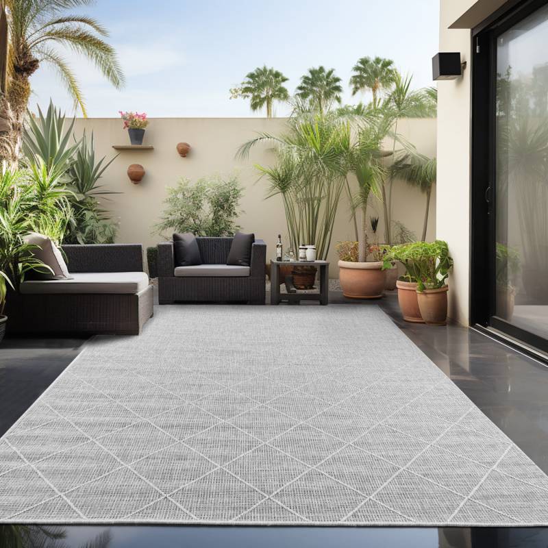 Ayyildiz Teppiche Outdoorteppich »ZAGORA 4512«, rechteckig, 5 mm Höhe, Läufer, Pflegeleicht / Strapazierfähig / In- und Outdoor geeignet von Ayyildiz Teppiche