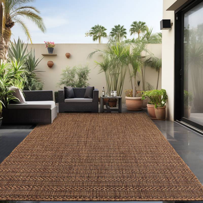 Ayyildiz Teppiche Outdoorteppich »ZAGORA 4513«, rechteckig, 5 mm Höhe, Läufer, Pflegeleicht, Strapazierfähig, In- und Outdoor geeignet von Ayyildiz Teppiche