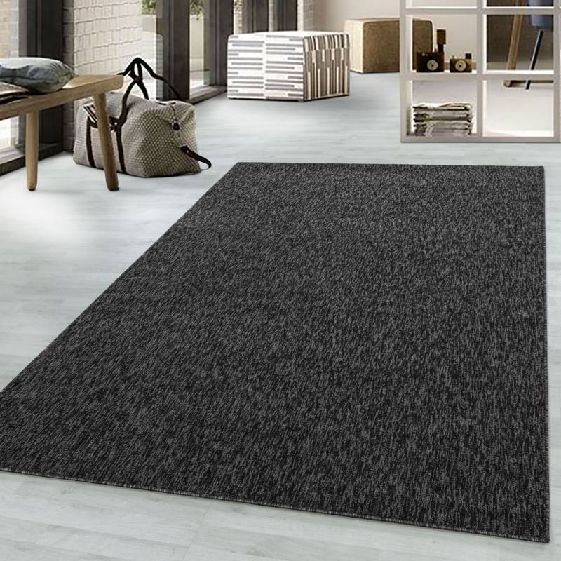 Ayyildiz Teppiche Teppich »Nizza 1800 Kurzflorteppich«, rechteckig, 6 mm Höhe, pflegeleicht, leicht melierter Kurzflor, ringsum gekettelt, Wohnzimmer von Ayyildiz Teppiche