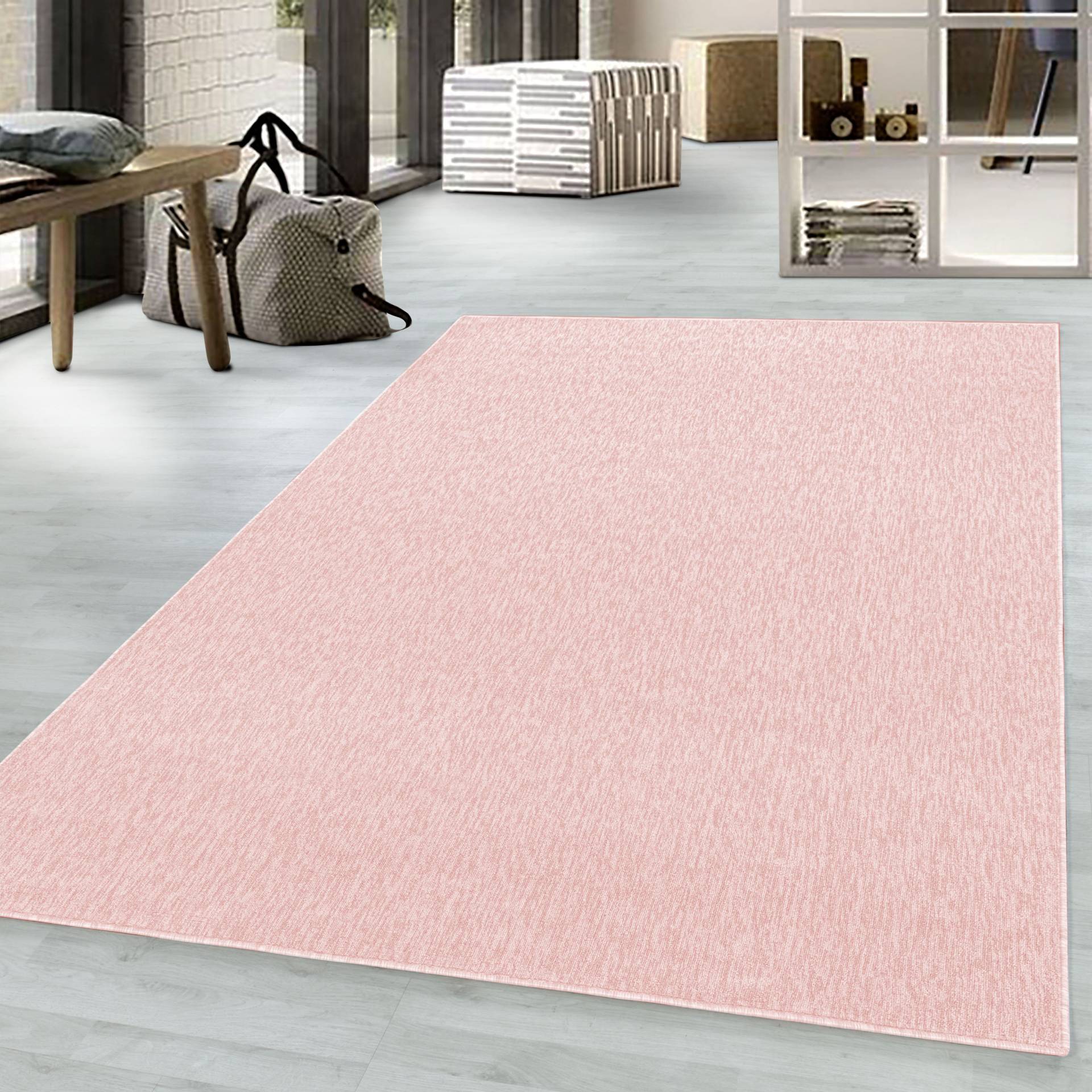 Ayyildiz Teppiche Teppich »Nizza 1800 Kurzflorteppich«, rechteckig, 6 mm Höhe, pflegeleicht, leicht melierter Kurzflor, ringsum gekettelt, Wohnzimmer Ayyildiz Teppiche Teppich »Nizza 1800 Kurzflorteppich«, rechteckig, 6 mm Höhe, pflegeleicht, leicht melierter Kurzflor, ringsum gekettelt, Wohnzimmer von Ayyildiz Teppiche