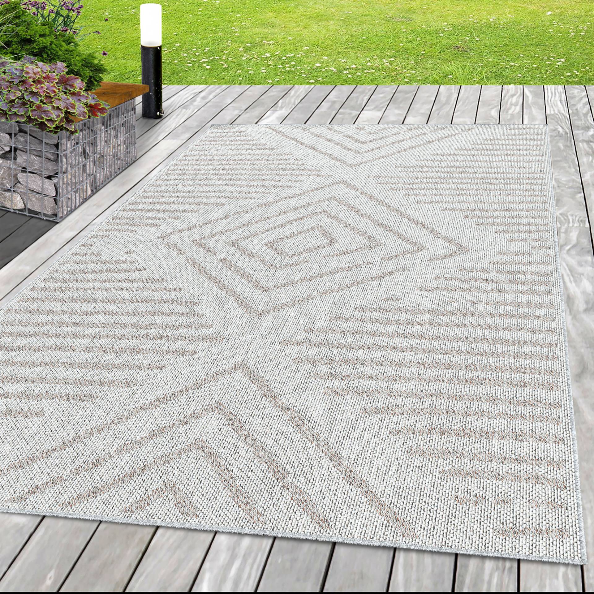Ayyildiz Teppiche Teppich »ARUBA 4902«, rechteckig, Pflegeleicht, Modern, In- und Outdoor geeignet von Ayyildiz Teppiche