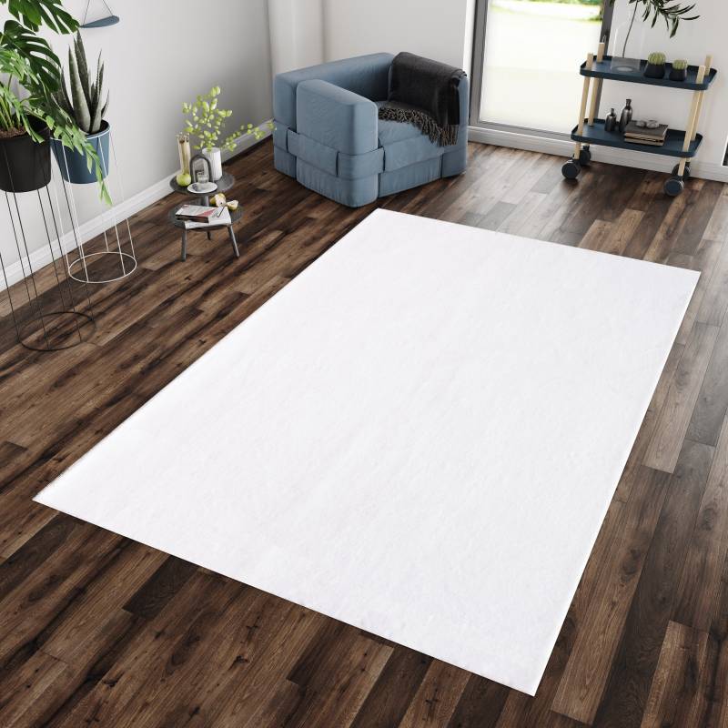 Ayyildiz Teppiche Teppich »CATWALK 2600«, rechteckig, 25 mm Höhe, Besonders weich / Soft Flor / waschbar, Kaninchenfell Haptik von Ayyildiz Teppiche