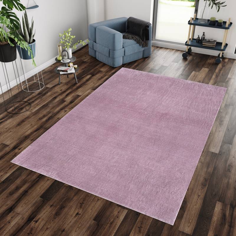 Ayyildiz Teppiche Teppich »CATWALK 2600«, rechteckig, 25 mm Höhe, Besonders weich / Soft Flor / waschbar, Kaninchenfell Haptik von Ayyildiz Teppiche